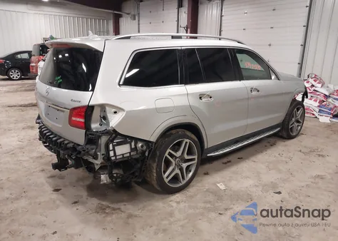 2017 Mercedes-Benz Gls 550 4Matic z USA, uszkodzony, nr VIN 4JGDF7DE2HA771981